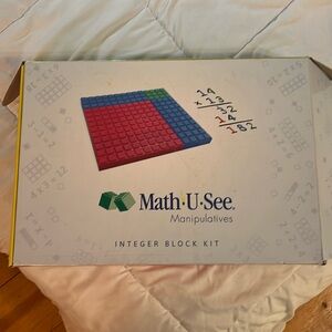 Math U See Manipulatives Integer Block Kit Homeschool